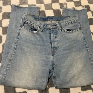 Levis Ribcage Straight Jeans